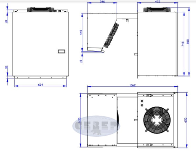 Моноблок холодильный Север MGM 213 S